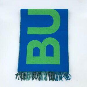 Burberry blue cashmere scarf